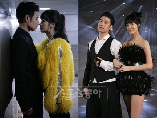 판웨이보 뮤직비디오에 출연한 이다해.