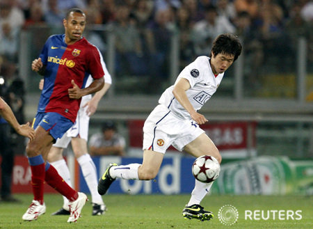 박지성.ⓒ로이터, 무단전재 및 재배포 금지