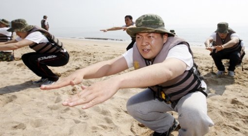 해병대 PT 다르긴 다르네!