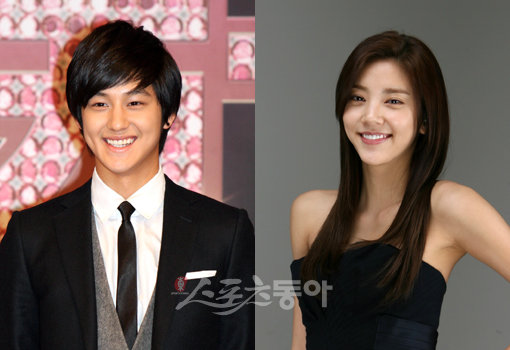 SBS 드라마 ‘드림’ 의 주연 김범-손담비. [스포츠동아DB]