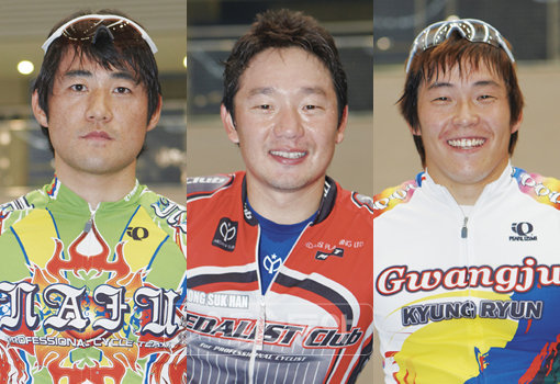 김민철 (상반기 특선급 우수경기선수)-홍석한 (기자단 선정 1/4분기 MVP)-노태경 (기자단 선정 2/4분기 MVP)