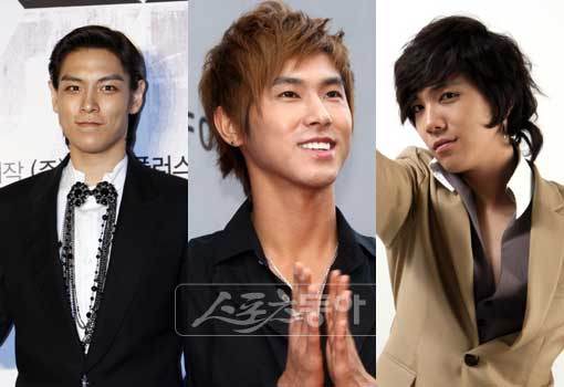 탑, 유노윤호, 이홍기. 스포츠동아DB