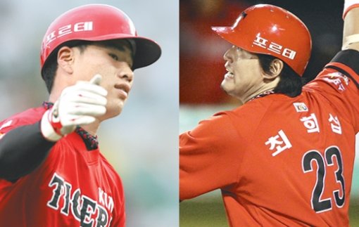 김상현-최희섭.스포츠동아DB