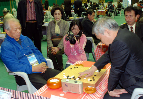 지난해 11월 김인국수배 국제시니어대회 결승전 모습.
사진제공|사이버오로