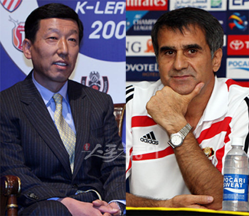 최강희 전북감독, 귀네슈 서울 감독. 스포츠동아DB