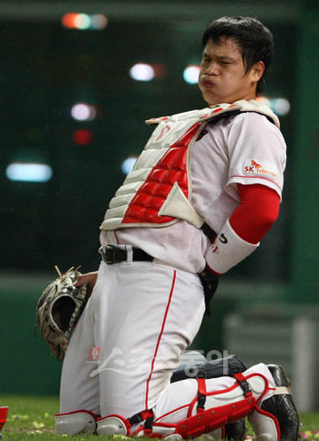 SK 포수 정상호. [스포츠동아 DB]