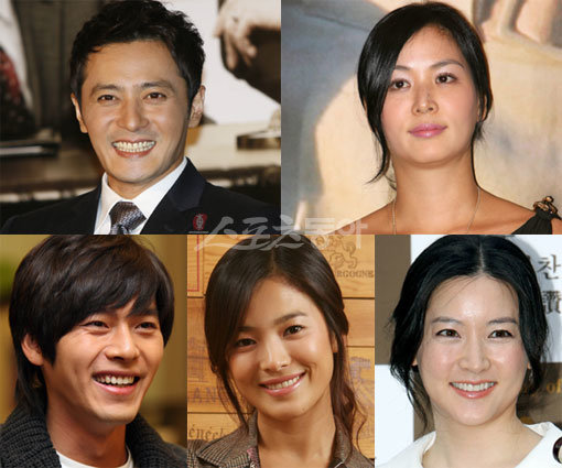 한류스타 장동건-고소영, 현빈-송혜교, 이영애. 스포츠동아DB