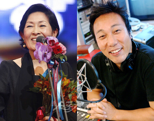 김혜자-이문세(왼쪽부터). 스포츠동아 DB