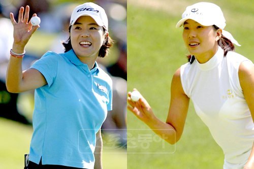 왼쪽부터 정일미·안시현