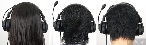 사진상으로는 비슷해 보이지만, 왼쪽부터 오름차순으로 소두(여)/중두(남)/대두(남) 형이다