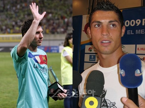 메시-호날두. 스포츠동아DB