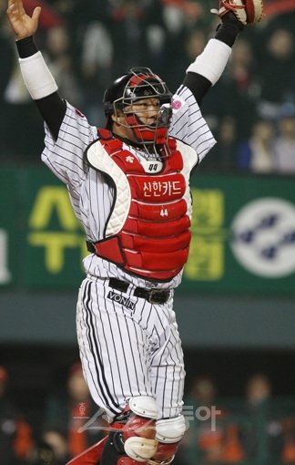 LG 포수 조인성. 스포츠동아DB.