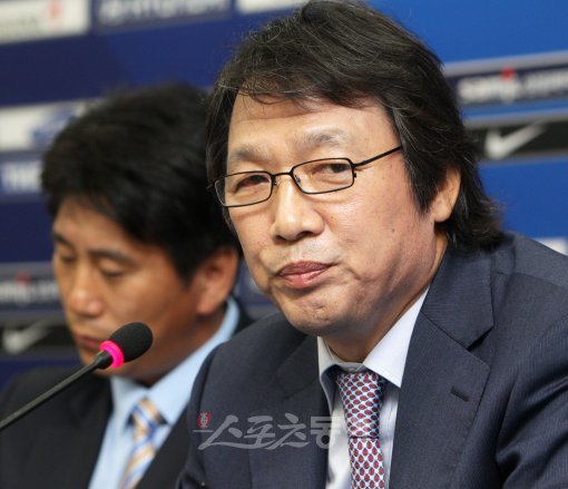 조광래 축구대표팀 감독.