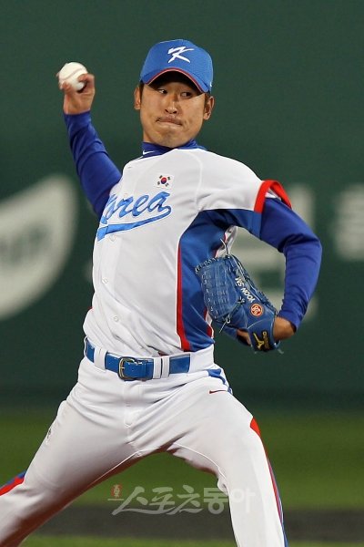 KIA 윤석민은 8개 구단 투수 중 직구가 가장 좋다고 평가받는다. 스포츠동아DB