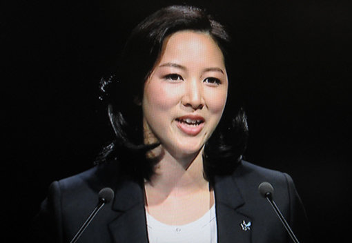 나승연 평창동계올림픽 유치위원회 대변인. 사진출처｜방송캡처