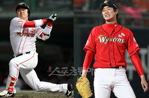 박경완-김광현 선수. 스포츠동아DB