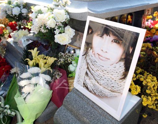 故최진실 남골묘 전경. 스포츠동아DB