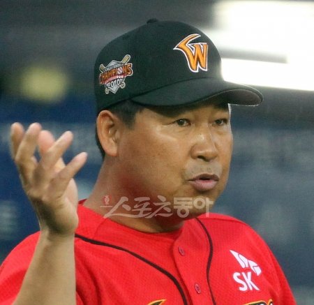 SK 와이번스  이만수 감독대행. 스포츠동아DB