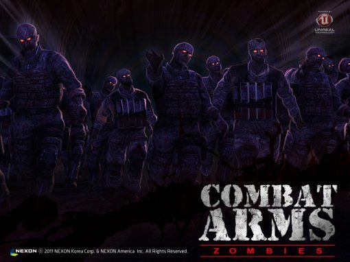 넥슨모바일이 출시할 예정인 국내 최초 언리얼엔진3 제작 스마트폰 게임 ‘컴뱃암즈:좀비’사진제공｜넥슨모바일