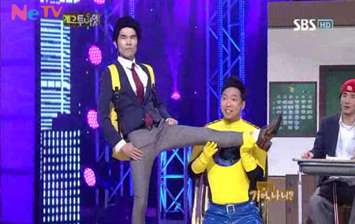 SBS ‘개그투나잇’ 방송 중 한 장면. 사진출처｜방송캡처