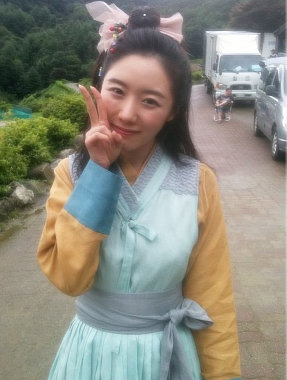 연기자 지유. 사진 출처|지유 미니홈피.