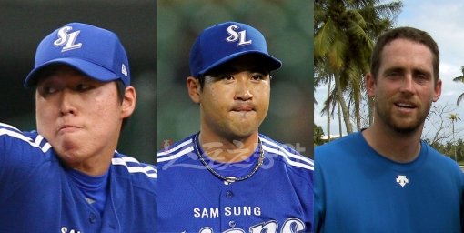 (왼쪽에서부터)차우찬. (스포츠동아DB) 장원삼 탈보트. (사진제공｜스포츠코리아)