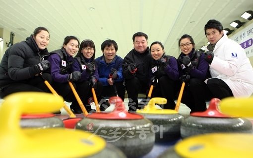 한국컬링여자대표팀. 스포츠동아DB