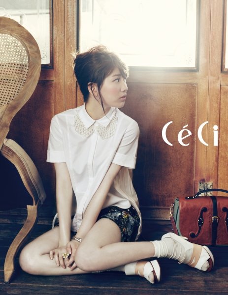 미쓰에이 멤버 수지. 사진 ｜CeCi, 온앤온