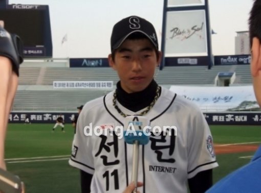 선린인터넷고 김성진. 동아닷컴DB.