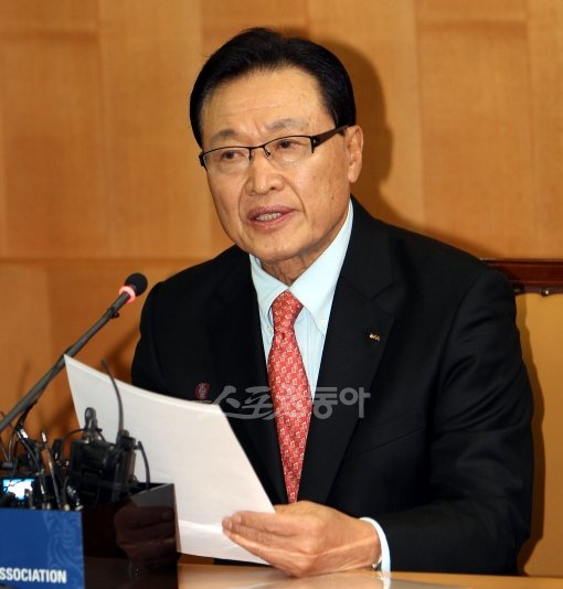 조중연 대한축구협회장. 스포츠동아DB