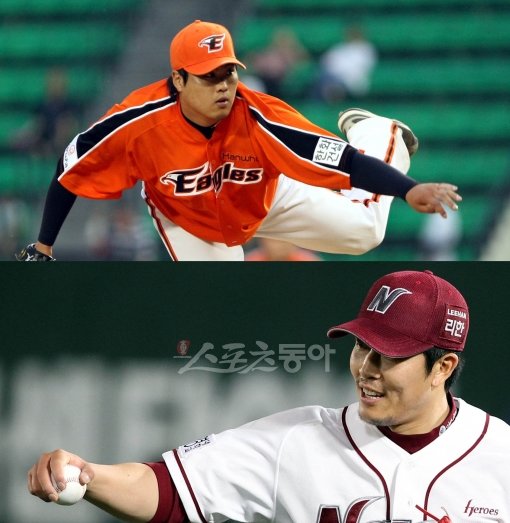 류현진(상)-김병현(하). 스포츠동아DB