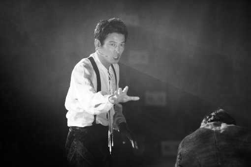 배우 황정민의 ‘맨오브라만차’ 공연 모습. 사진 제공ㅣ오디뮤지컬컴퍼니