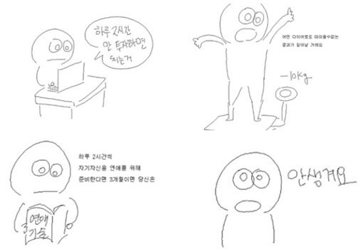 ▲하루 2시간씩