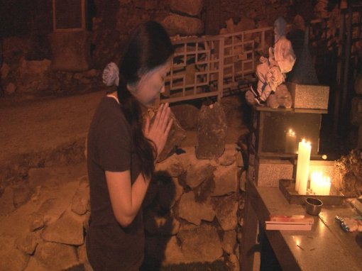 소원바위의 비밀을 논리적으로 파헤친 채널A ‘이영돈 PD, 논리로 풀다’의 한 장면. 사진제공｜채널A