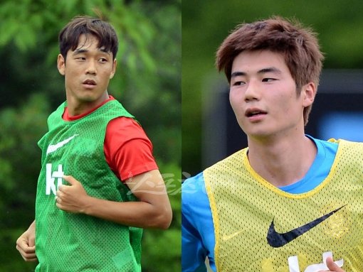 지난달 열린 우즈베키스탄과의 2014 브라질월드컵 최종예선에서 부진한 모습을 보였던 박주영(왼쪽)과 기성용 등 9명의 ‘런던올림픽’ 주역들이 17일 열리는 이란 원정에서 명예회복에 나선다. 이들은 사상 첫 이란 원정 승리에 도전한다. 스포츠동아 DB