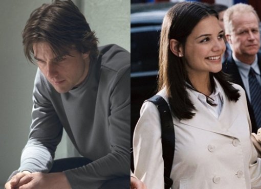 (왼쪽) 톰 크루즈. 영화 ‘바닐라스카이’ 스틸- 케이티 홈스. 영화 ‘대통령의 딸’ 스틸