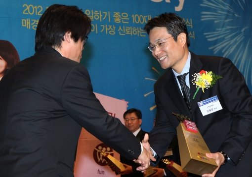 고어코리아 100대 기업 대상수상