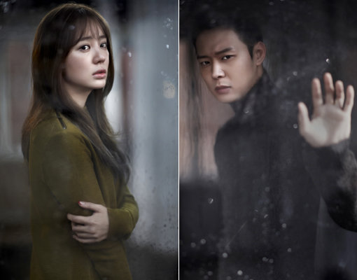 ‘착한남자’에 이어 안방극장을 멜로로 물들일 MBC 새 수목드라마 ‘보고싶다’의 주인공 윤은혜와 박유천(왼쪽부터). 사진제공|MBC