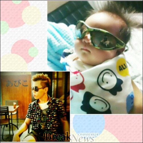 임윤택 딸 리단 공개. 사진=임윤택 트위터