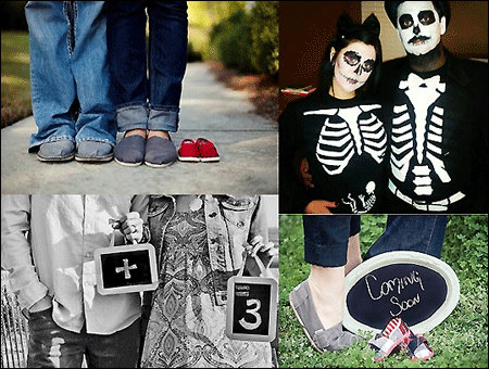 임신 알리는 창의적 방법