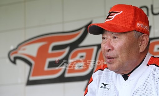 한화 김응룡 감독이 선수들은 물론이고 코치들에게도 ‘금주령’을 내린 채 충남 서산 마무리캠프에서 연일 강도 높은 훈련을 지휘하고 있다. 스포츠동아DB