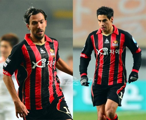 데얀(왼쪽)-몰리나. 상암ㅣ박화용 기자 inphoto@donga.com 트위터 @seven7sola