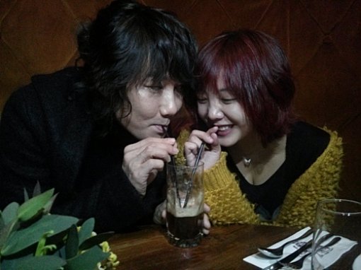 김장훈-고은아(왼쪽부터). 사진출처|김장훈 미투데이.