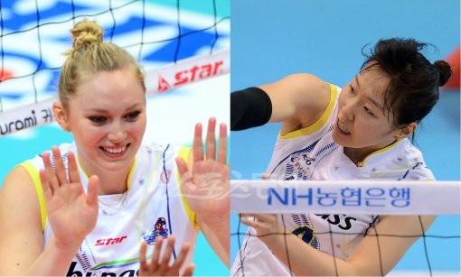 니콜(왼쪽)-김선영. 스포츠동아DB