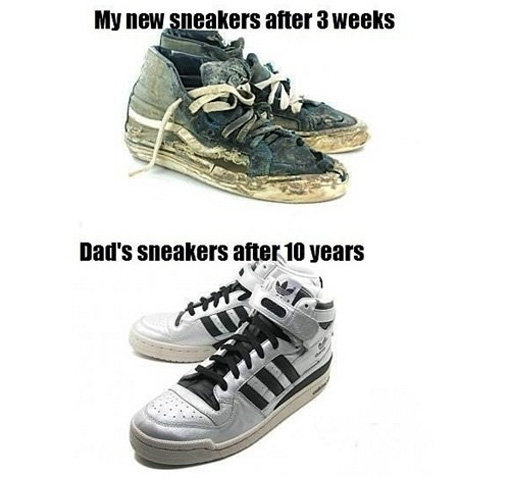 아빠 새 신발의 비밀