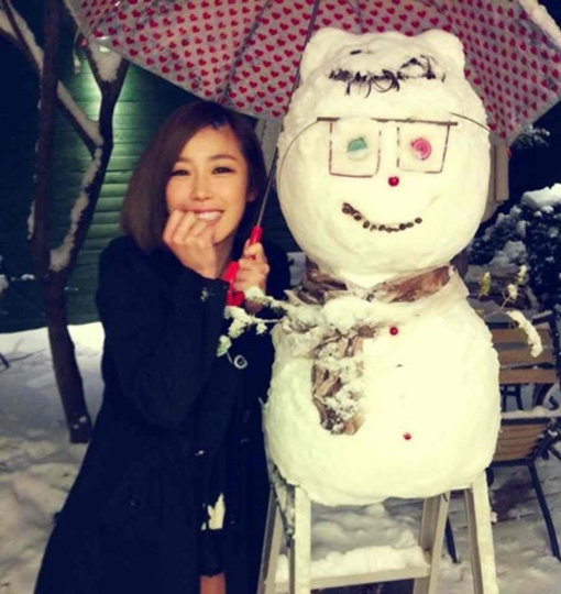 ‘전효성 눈사람 직찍’