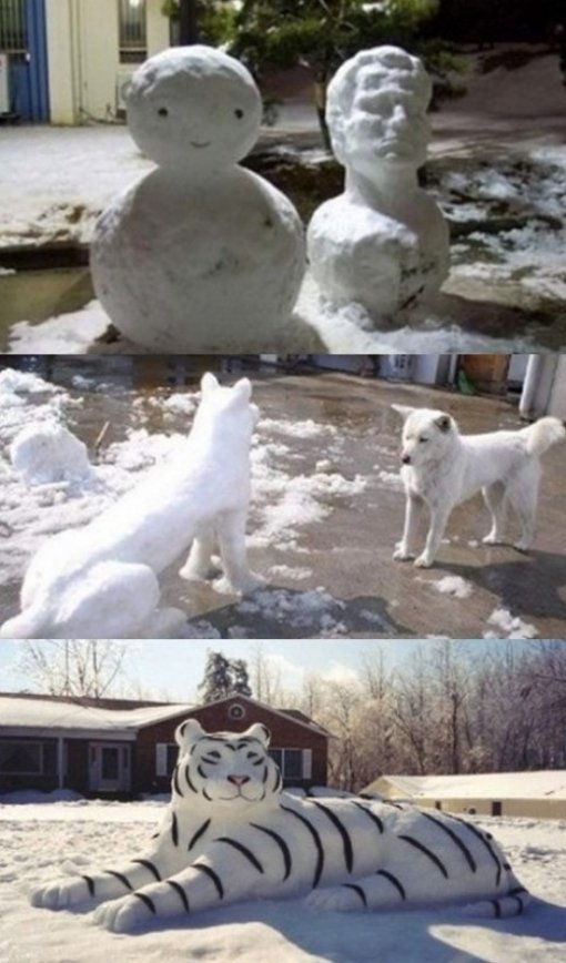 고퀄리티 눈사람