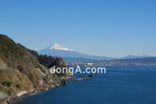 시즈오카 현 스루가 만 후지산. 동아닷컴DB