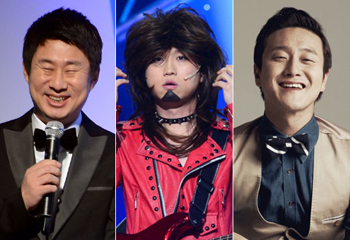 방송인 남희석-박성광-김원효(왼쪽부터). 사진|KBS·코코엔터테인먼트·스포츠동아DB