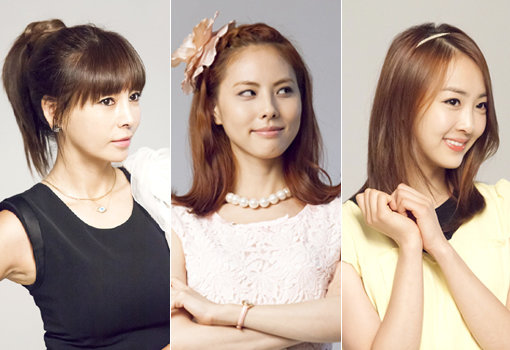 연기자 황신혜-박지윤-씨스타 다솜(왼쪽부터). 사진제공|KBS